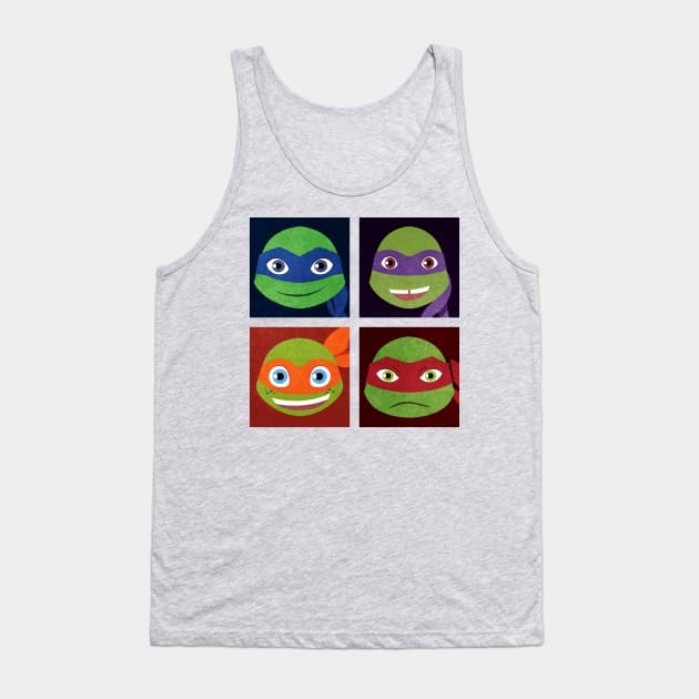 Turtle Bunch Tank Top by Novanator